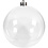 Creativ Company Deco ballen, d 13,6 cm, transparant, 1 stuk