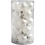 Creativ Company Kerstballen, d 6 cm, wit, parelmoer, 20 stuk/ 1 doos