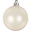 Creativ Company Kerstballen, d 6 cm, wit, parelmoer, 20 stuk/ 1 doos