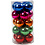 Creativ Company Kerstballen, d 6 cm, sterke kleuren, 20 stuk/ 1 doos