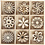 Creativ Company Hout decoratie, bloemen, afm 28 mm, 45 stuk/ 1 doos