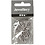 Creativ Company Vleugels, B: 35 mm, gatgrootte 1,5 mm, antiek zilver, 6 stuk/ 1 doos