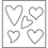 Creativ Company Snijmal, hart, afm 14x15,25 cm, dikte 15 mm, 1 stuk