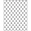 Creativ Company Embossing Folder , kruizen, afm 11x14 cm, dikte 2 mm, 1 stuk