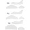 Creativ Company Vliegtuigen, L: 11,5-12,5 cm, B: 11-12 cm, wit, 3 stuk/ 1 doos
