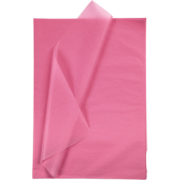 Creativ Company Tissuepapier, vel 50x70 cm, 17 gr, roze, 10 vel/ 1 doos
