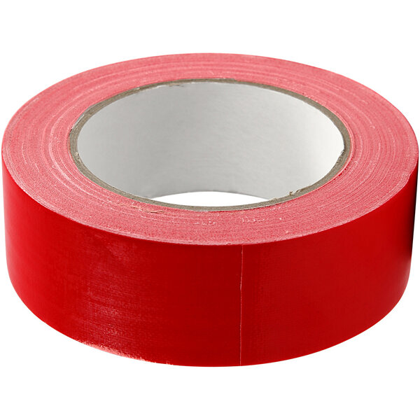 Creativ Company Canvas tape, B: 38 mm, rood, 25 m/ 1 rol
