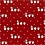 Creativ Company Inpakpapier, Scandinavische kerstkabouter, B: 50 cm, 80 gr, rood, 5 m/ 1 rol
