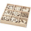 Creativ Company Hout decoratie, love, afm 28 mm, 45 stuk/ 1 doos