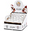 Creativ Company Sneeuwbol, H: 8,5 cm, d 8 cm, gatgrootte 4,7 cm, 18 stuk/ 1 doos