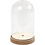 Creativ Company Stolp op houten voet, H: 18 cm, d 11 cm, 1 doos