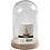 Creativ Company Stolp op houten voet, H: 18 cm, d 11 cm, 1 doos