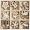 Creativ Company Hout decoratie, kerstmis, afm 28 mm, 45 stuk/ 1 doos