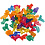 Creativ Company Figuurkralen, afm 25 mm, gatgrootte 4 mm, diverse kleuren, 700 ml/ 1 Doosje