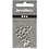 Creativ Company Veringsluiting, d 7 mm, zilver, 10 stuk/ 1 doos
