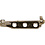 Creativ Company Brochespeld, L: 25 mm, verzilverd, 100 stuk/ 1 doos