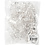 Creativ Company Brochespeld, L: 25 mm, verzilverd, 100 stuk/ 1 doos