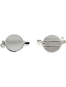 Creativ Company Brochespeld, d 20 mm, verzilverd, 5 stuk/ 1 doos