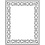 Creativ Company Embossing Folder , lijst, afm 11x14 cm, dikte 2 mm, 1 stuk