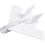 Creativ Company Vliegtuigen, L: 11,5-19 cm, B: 11-17,5 cm, wit, 50 stuk/ 1 doos