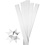 Creativ Company Vlechtstroken, L: 73 cm, d 11,5 cm, B: 25 mm, wit, 100 stroken/ 1 doos