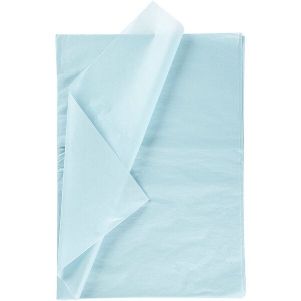 Creativ Company Tissuepapier, vel 50x70 cm, 17 gr, lichtblauw, 25 vel/ 1 doos