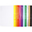 Creativ Company Glanspapier, vel 32x48 cm, 80 gr, diverse kleuren, 11x25 vel/ 1 doos