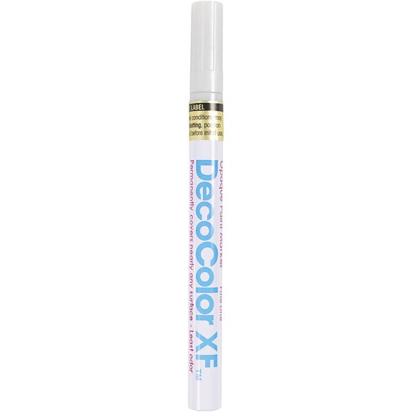 Deco Stift, lijndikte 1,2 mm, zilver, 1 stuk