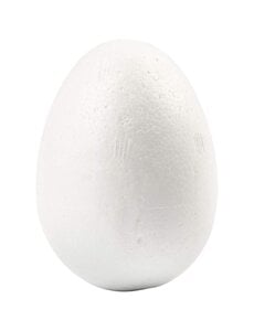 Creativ Company Eieren, H: 6 cm, wit, 50 stuk/ 1 doos