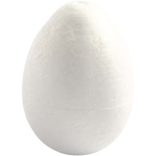 Creativ Company Eieren, H: 10 cm, wit, 5 stuk/ 1 doos