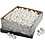 Creativ Company Ballen & Eieren, afm 1,5-6,1 cm, wit, 550 stuk/ 1 doos