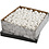 Creativ Company Ballen & Eieren, afm 1,5-6,1 cm, wit, 550 stuk/ 1 doos