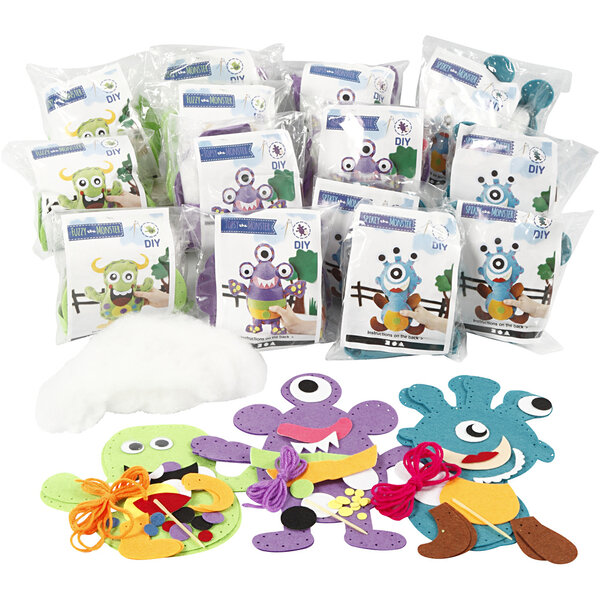 Creativ Company Funny Friends, 18 set/ 1 doos