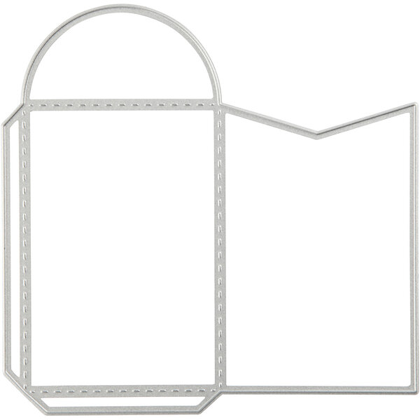 Creativ Company Stans- en embossing mallen, envelop, afm 8,5x5,5 cm, 1 stuk