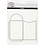 Creativ Company Stans- en embossing mallen, envelop, afm 8,5x5,5 cm, 1 stuk
