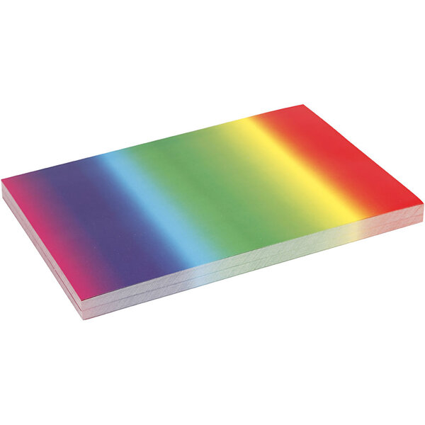 Creativ Company Regenboogpapier, A4, vel 210x297 mm, 180 gr, 100 vel/ 1 doos