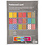 Creativ Company Bedrukt Karton, A4, vel 210x297 mm, 250 gr, diverse kleuren, 200 div vellen/ 1 doos