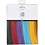 Creativ Company Vlechtstroken, L: 45 cm, d 6,5 cm, B: 15 mm, diverse kleuren, 500 stuk/ 1 doos