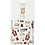Vivi Gade Papieren zakken, notenkraker, H: 21 cm, afm 6x12 cm, goud, rood, wit, 8 stuk/ 1 doos