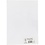 Creativ Company Gekleurd Karton, A4, vel 210x297 mm, 180 gr, wit, 20 vel/ 1 doos