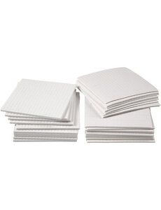  3D foam pads, afm 5x5 mm, dikte 1-2-3 mm, 30x400 stuk/ 1 doos