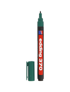  Edding 370 Stift, lijndikte 1 mm, groen, 1 stuk