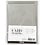 Creativ Company Kaarten en enveloppen, afmeting kaart 10,5x15 cm, afmeting envelop 11,5x16,5 cm, parelmoer, 120+210 gr, zilver, 4 set/ 1 doos