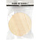 Creativ Company Kapstok, rond, D: 4,5 cm, d 15 cm, 1 stuk