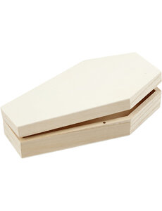 Creativ Company Doodskist met magnetisch slot, H: 4 cm, L: 18 cm, B: 10 cm, 1 stuk
