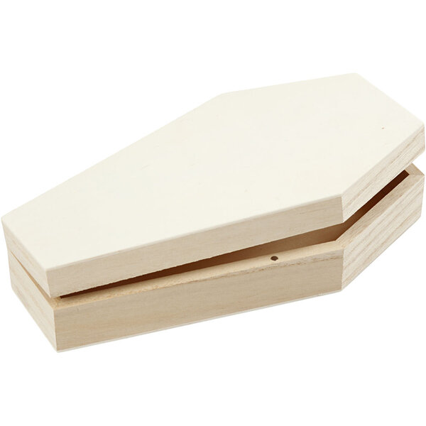 Creativ Company Doodskist met magnetisch slot, H: 4 cm, L: 18 cm, B: 10 cm, 1 stuk