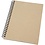 Creativ Company Spiraal gebonden notitieboek, A5, vel 148x210 mm, 60 gr, bruin, 1 stuk