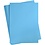 Creativ Company Gekleurd Karton, A2, vel 420x594 mm, 180 gr, turquoise, 100 vel/ 1 doos