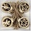 Creativ Company Hangende kerstdecoratie, d 3 cm, dikte 2,7 mm, 24 stuk/ 1 doos