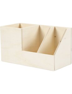 Creativ Company Pennenbak, H: 11 cm, D: 9,8 cm, B: 20 cm, 1 stuk
